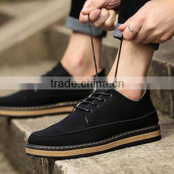 Zm35546a Latest Design Men Leather Shoes Spring Casual Lace up Shoes photo-2