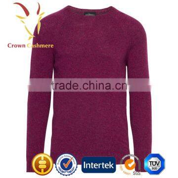 Men Custom Knit Pure Cashmere Wool Sweater photo-4
