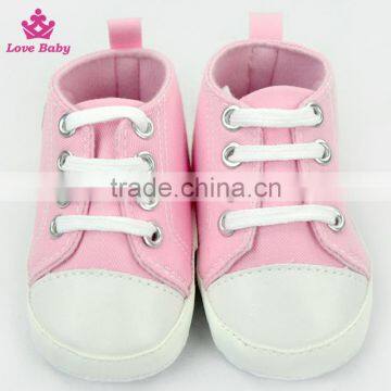 Stylish Pink Newborn Girls Crib Shoes Baby Shoes Toddlers Soft Shoes photo-2