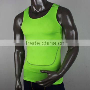 custom made design mens compression tight t-shirt,body fitting garments