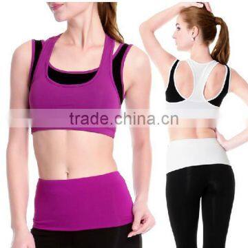 Wrap Okeo Tex SA8000 BSCI Manufacturer for Yoga Pants Sublimation Fitted Gym Shirt photo-4