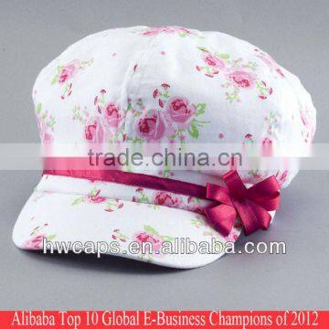 High quality flat top military cap