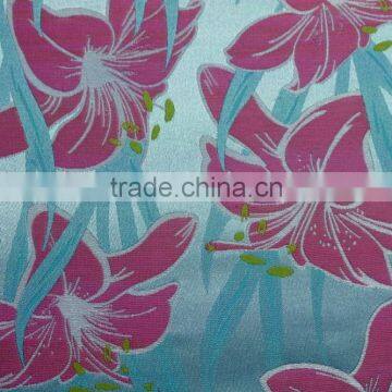 China beautiful jacquard polyester fabric, 170cm garment fabric