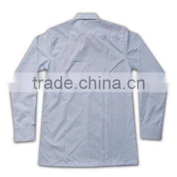 100% Cotton Design China Made Casual Workwear Light Blue Dress Shirt photo-5