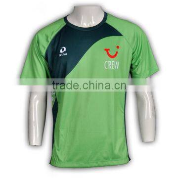BSCI/ISO9001 Factory Dry Fit Breathable Fabric Italy Sublimation Ink Hotsale Cheap Custom Sports Team t Shirts photo-3