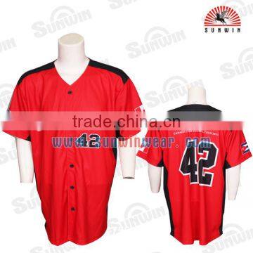 Custom Polyester Personalize Baseball Jerseys