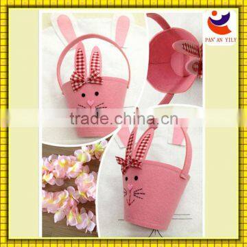 Lovely Rabbit Bag Easter Felt Bags Promotion Easter Baskets Wholesale