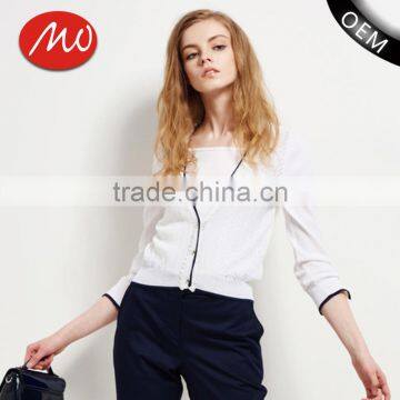 High quality open front cashmere wrap sweater cardigan designs for women