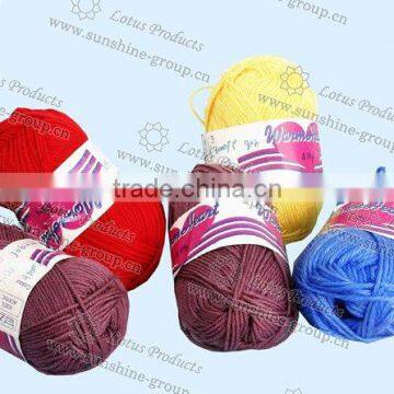 100% acrylic yarn 8nm/3