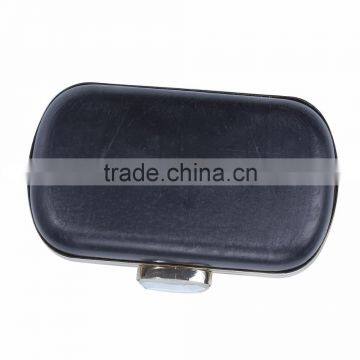 Iron Based Alloy Kiss Clasp Purse Frame Rectangle Clear Rhinestone Gold Plated Oval Faceted 16.3cm(6 3/8") x 10.8cm(4 2/8"), 1 P photo-2