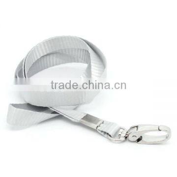 Custom LOGO Silver Tone Purple Polyester ID Card Badge Holders photo-4