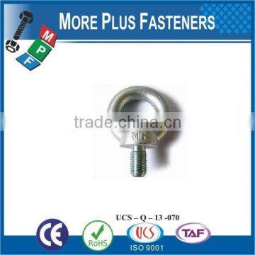 Made in Taiwan High Quality Hot-dip Galvanizing Lifting Eye Bolt