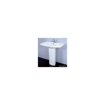 Wash Basin With Pedestal HDLP235