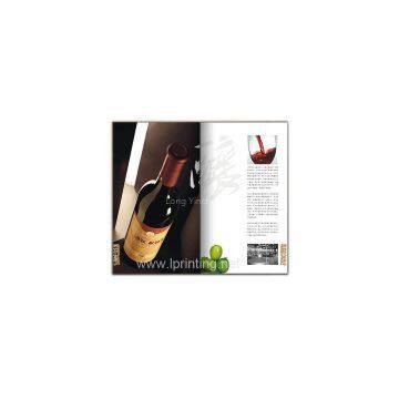 Red Wine Picture Album Printing,Beautiful Album Printing,Advertising Album