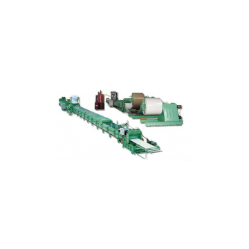 Color steel sandwich panel production line
