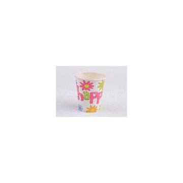 Customizable Cute 6oz / 8oz Hot Drink Paper Cups Without Smell