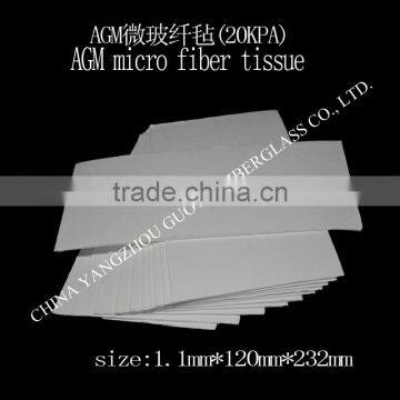 Different Size of AGM Micro Fiber Tissue in Pieces photo-2