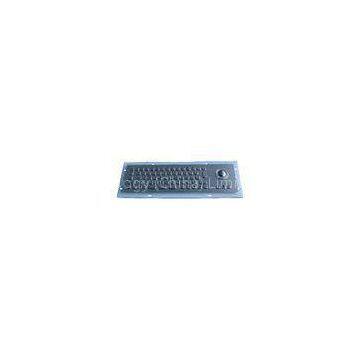 Panel Mount Industrial Mini Keyboard Long Stroke With Mechanical Trackball