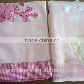 Cotton/bamboo/acrylic/polyester Knitted /baby Blanket