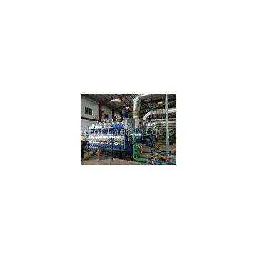 High Efficiency HFO Fired Power Plant , Open Type 3 Phase Generator Set