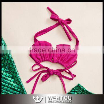 Girls Swimmable Mermaid Tail Swimwear photo-3