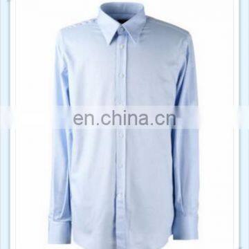 new design stylish long sleeve TC plaid dress shirts for men