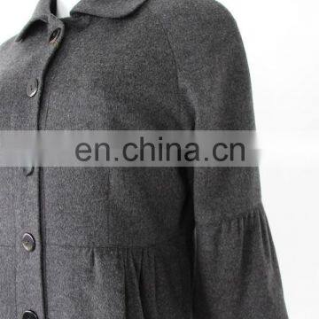 2015-2016AW Anti-pilling 100% Pure Ladies' Cashmere Long Coat photo-3