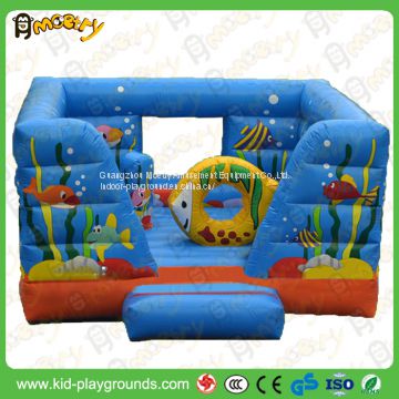 inflatable bouncer play area /inflatable colorful bouncer house