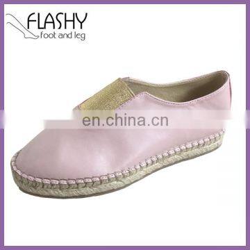 Wholesale Slip On Neon Espadrilles Boots Flat Shoes Ladies