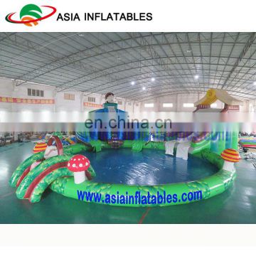 Giant removable inflatable water park/ inflatable amusement park on land