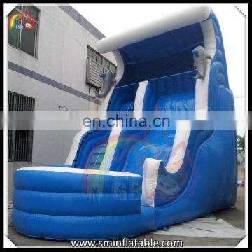 GB air commercial grade inflatable water slides , wahoo inflatable water slide , big water slides for sale