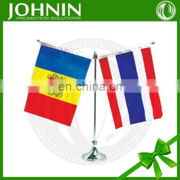 polyester cheap hot sale color printing desk flag