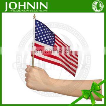 OEM Customized Hot sale and High Quality American Hand Shaking Flags