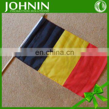 great print European belgium national hand black yellow red flag