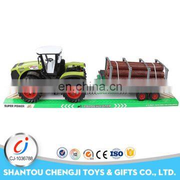 Cheap mini articulated plastic farm toy tractors mini articulated