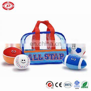 Stuffed Balls with Sport Bag
