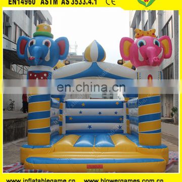 Backyard inflatable bouncer kids play tent house