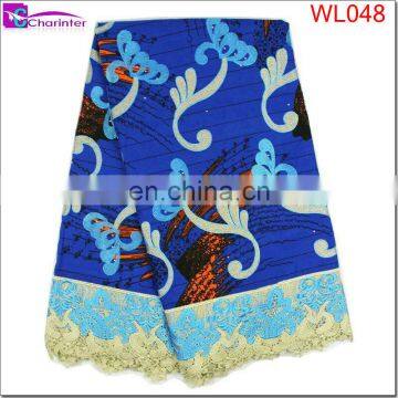 wax lace fabrics WL048
