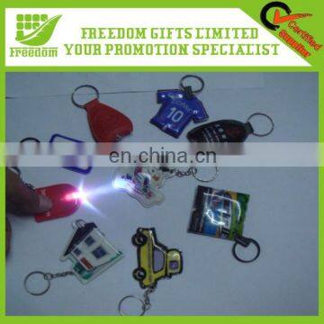 Various Logo Printed Custom LED Keychain