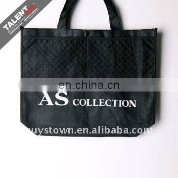 Custom Private Printed Brand Name Logo Eco-friendly Non Woven Promotional Shopping Bag photo-6