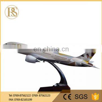 43CM Resin B787-8 Passenger Glider Cargo Plane Model With Printing Client's Logo photo-5