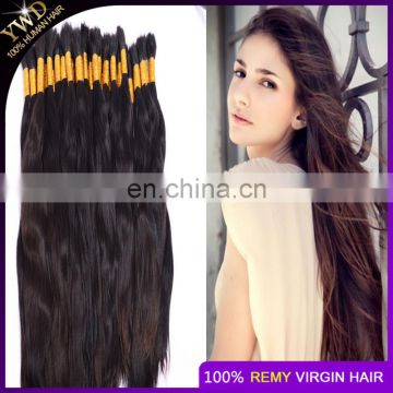 8A1KG Russian Virgin Hair Straight Human Hair Bulk No Weft Bulk For Braiding Peerless Virgin Hair Natural Brown Color