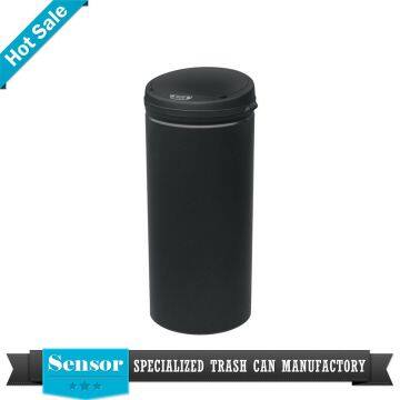 50L Red Home Appliance Stainless Steel Automatic Sensor Trash Bin photo-3