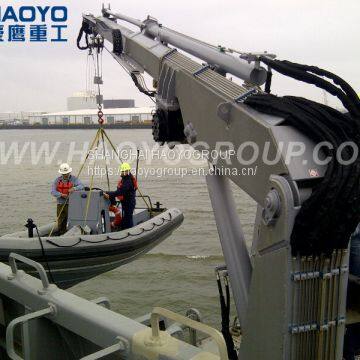 Telescopic boom Deck Marine Crane /Ship Deck Cranes /Offshore Pedestal Crane for sale