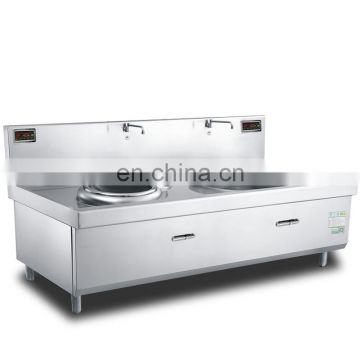 CH-DX1515 2018 Big Small Burner New Design Electric Induction Wok Cooker Furnace Ceramics Surface for Sale15000w