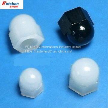 M3/M4/M5/M6/M8 Nylon Hexagon Domed Cap Ecrou Acorn Nuts Tuercas Ball Head Nut Round Head Cejilla Cache Vis Caps for Bolts DIN917 photo-2