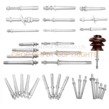 Wholesale Galvanized Electric Power Line Fitting / Pig Tail Hook Bolt / Anchor Hook Bolt