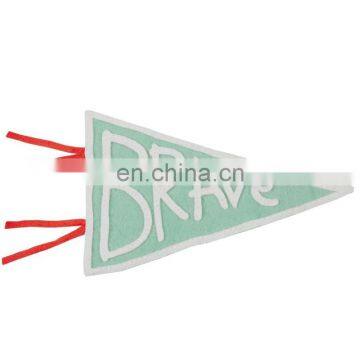 Cusotomize Size and Color Promotional Felt Pennants as Gift With Customized photo-4