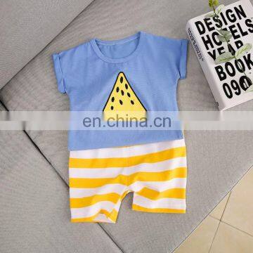 Wholesale 100% Cotton Baby Sets T-Shirt and Short Sets Toddler Boy Summer Boutique Outfits photo-4
