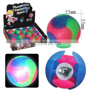 Elastic Ball Glow in The Dark Light Up Dog Toy Balls Flashing Bouncing photo-5